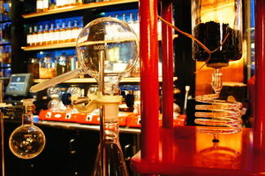 Sanctifier apparatus on bar.JPG